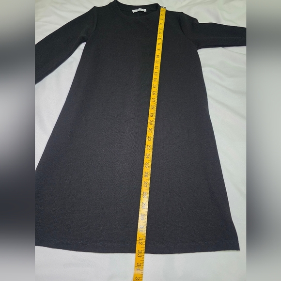 Zara Black Polyester Blend- Trafaluc Collection Dress- Size Sm - Picture 10 of 11